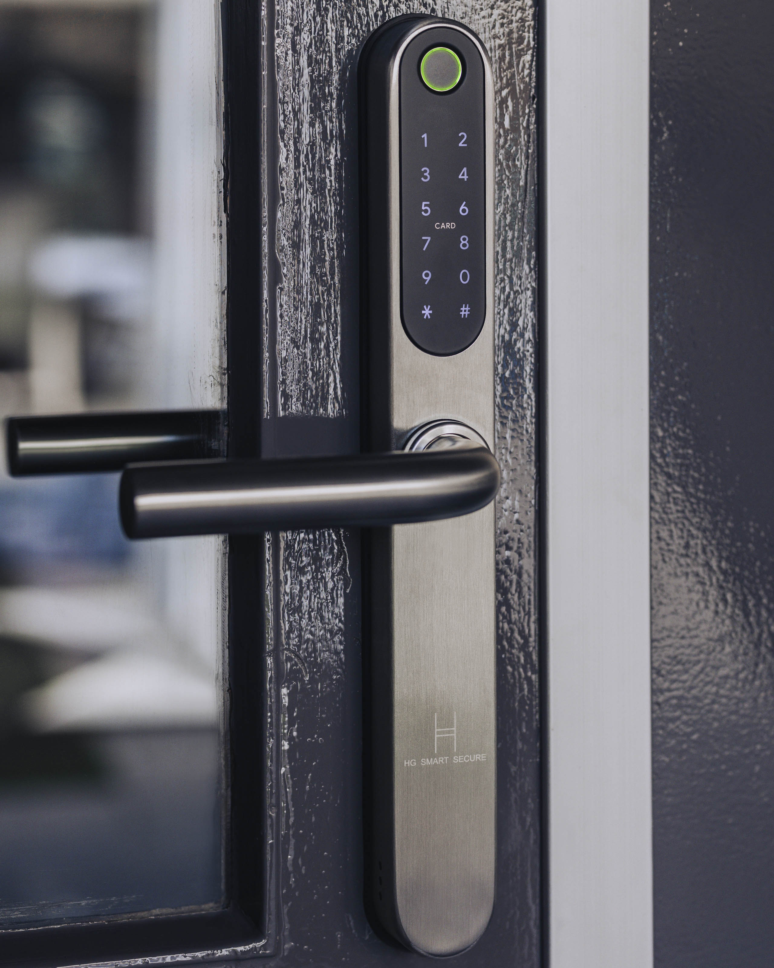 HG Omniquard Pro Smartlock Deurbeslag Blind RVS