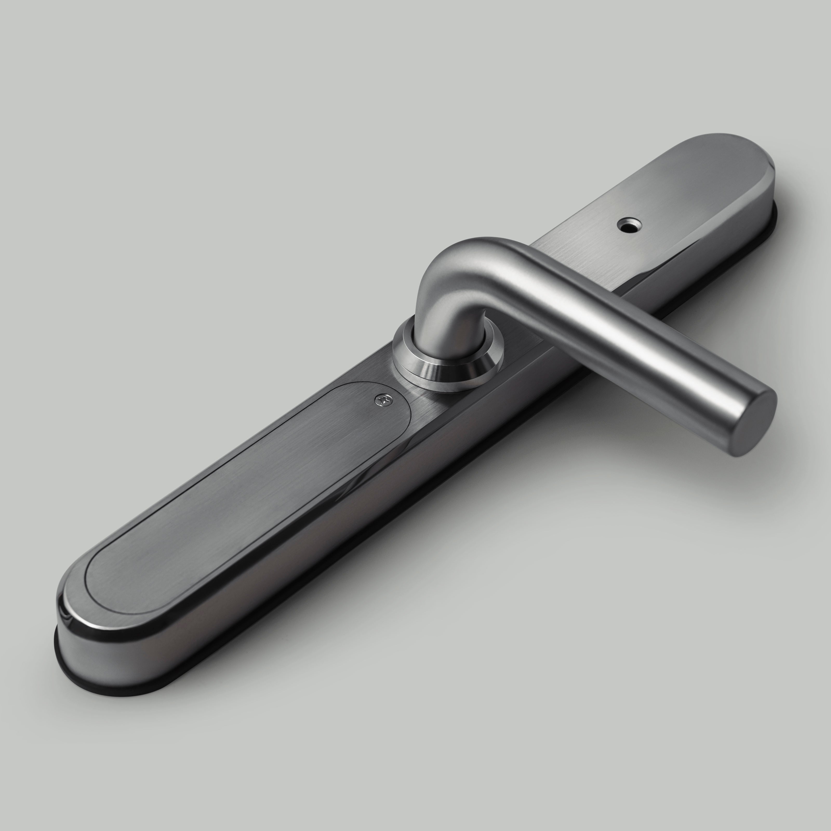 HG Omniquard Pro Smartlock Deurbeslag Blind RVS
