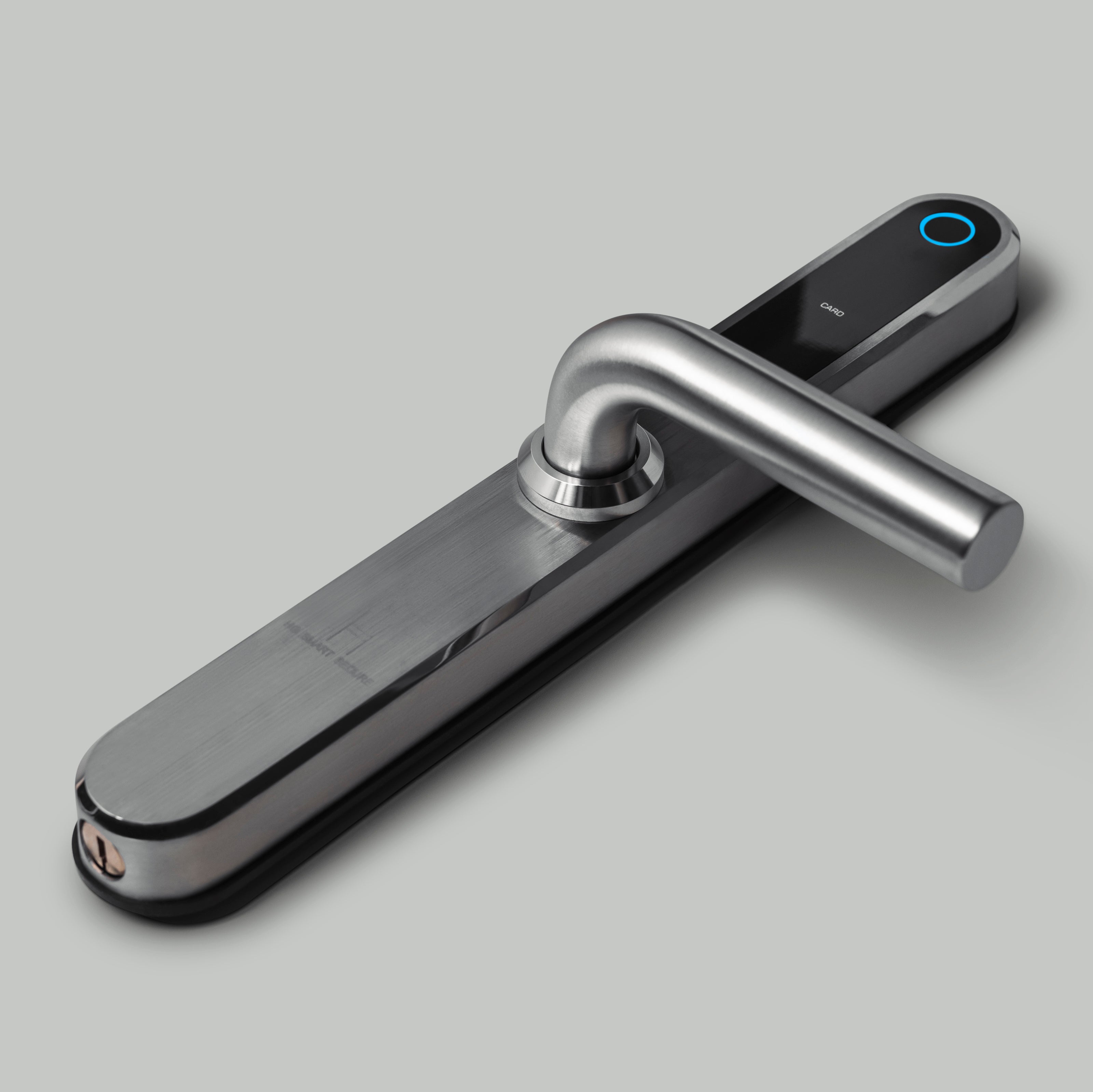 HG Omniquard Pro Smartlock Deurbeslag Blind RVS
